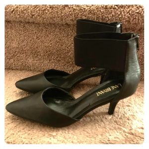 black heels from Lane Bryant